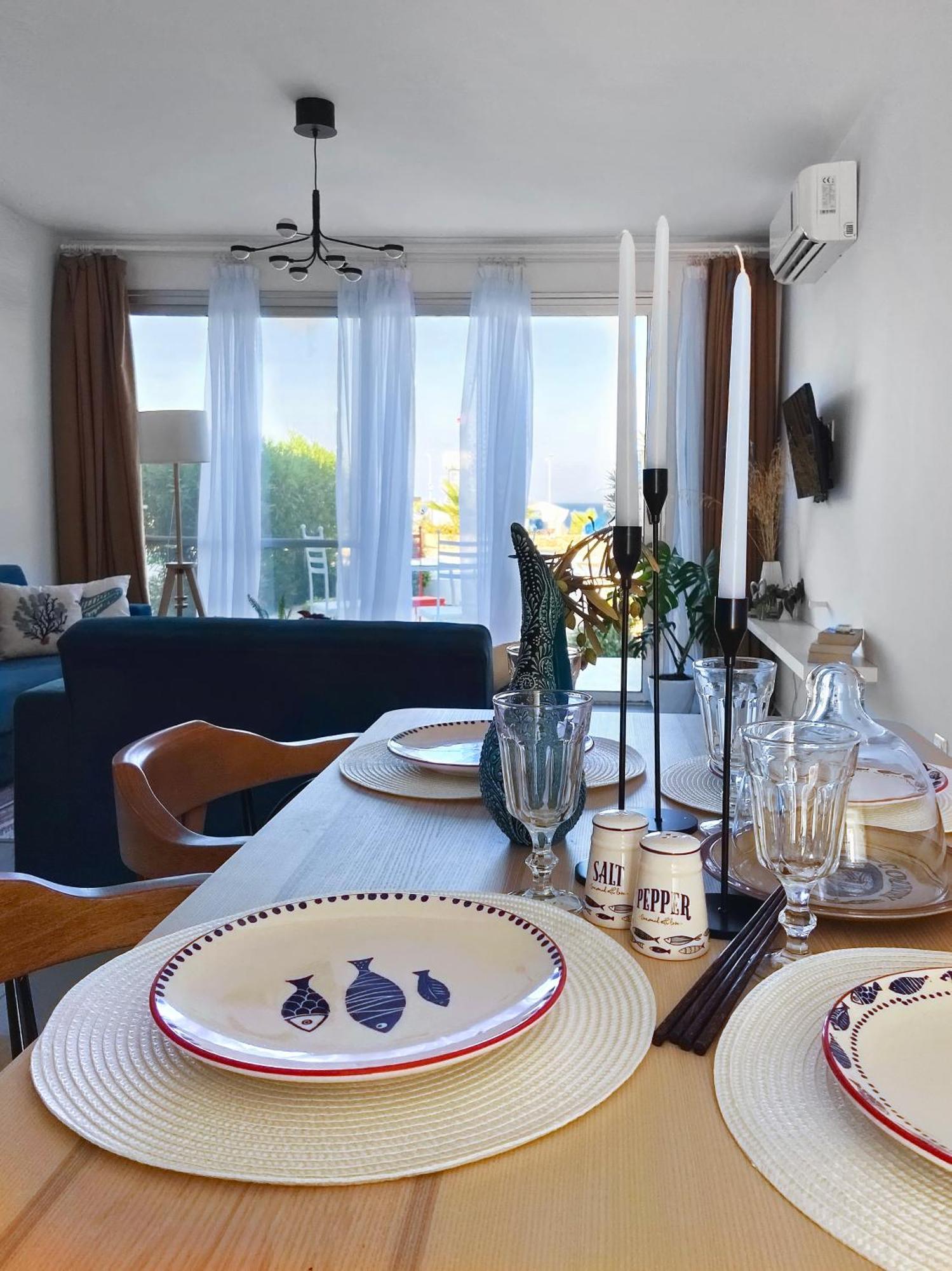 Spacious Three-Bedroom Apartment With Sea View A4 Lapithos  Eksteriør bilde